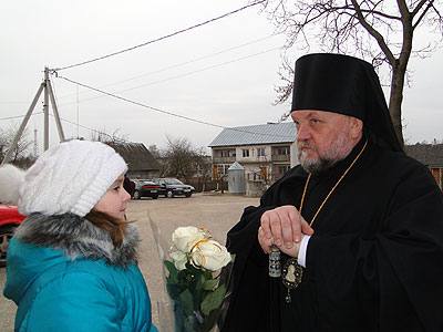 Визит епископа Артемия на Берестовитчину