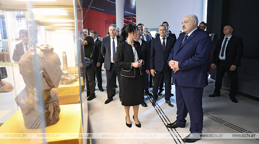 Александр Лукашенко принял участие в открытии музея Славы Могилевщины 