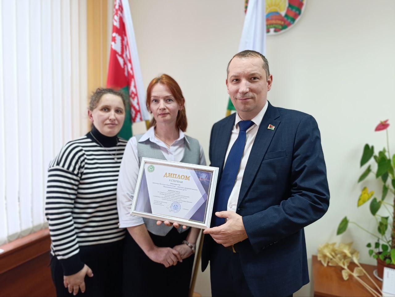 Большая Берестовица – курс на здоровье, отмеченный наградой!