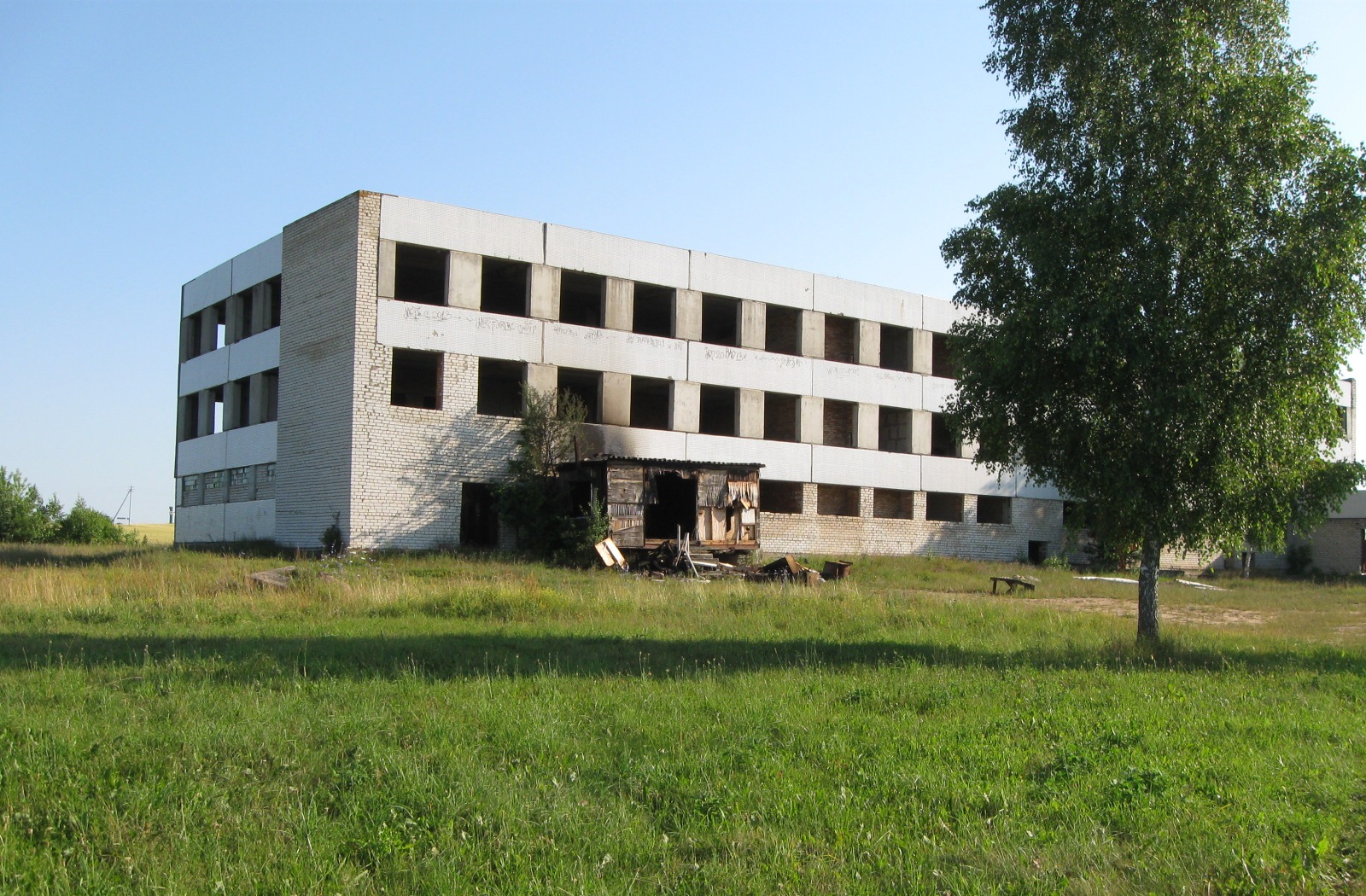 В Берестовицком районе не обошлось без огня