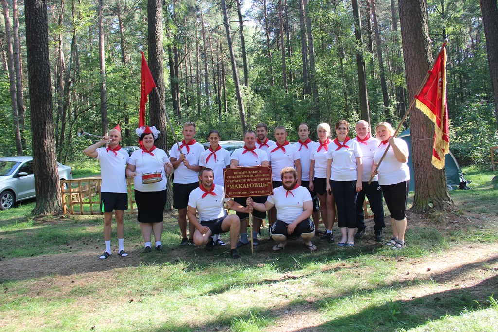 В Берестовицком районе прошел молодежный туристический слет, посвященный 100-летию ВЛКСМ
