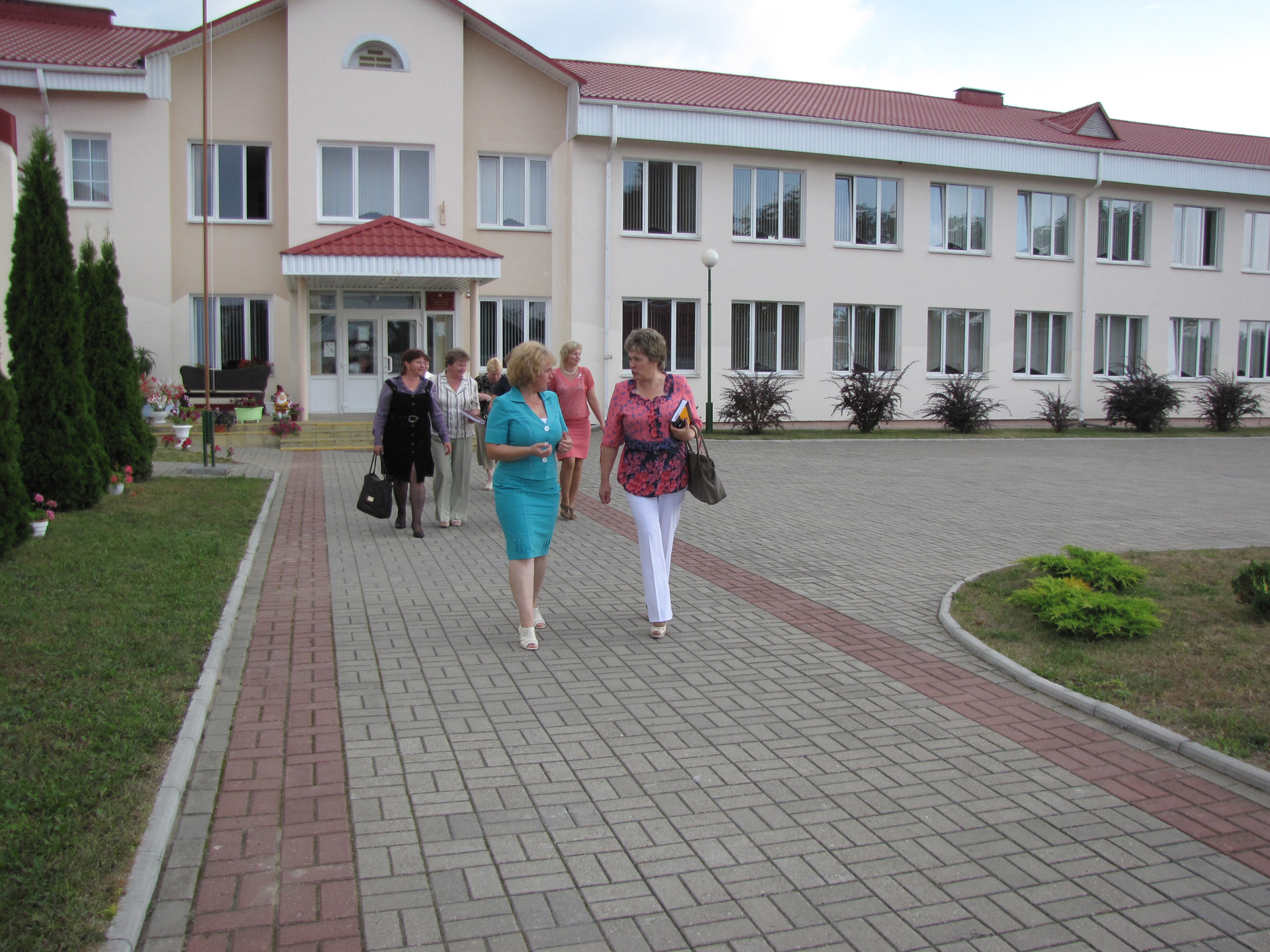 У Бераставіцкім раёне прайшоў агляд гатоўнасці ўстаноў адукацыі да новага навучальнага года