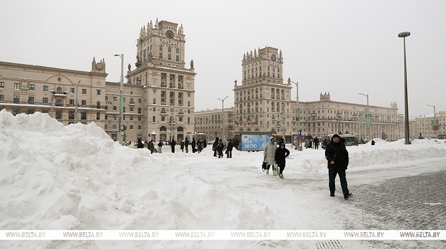 «Улли» мощнее «Хавьера»? Синоптики сравнили снегопады в Беларуси