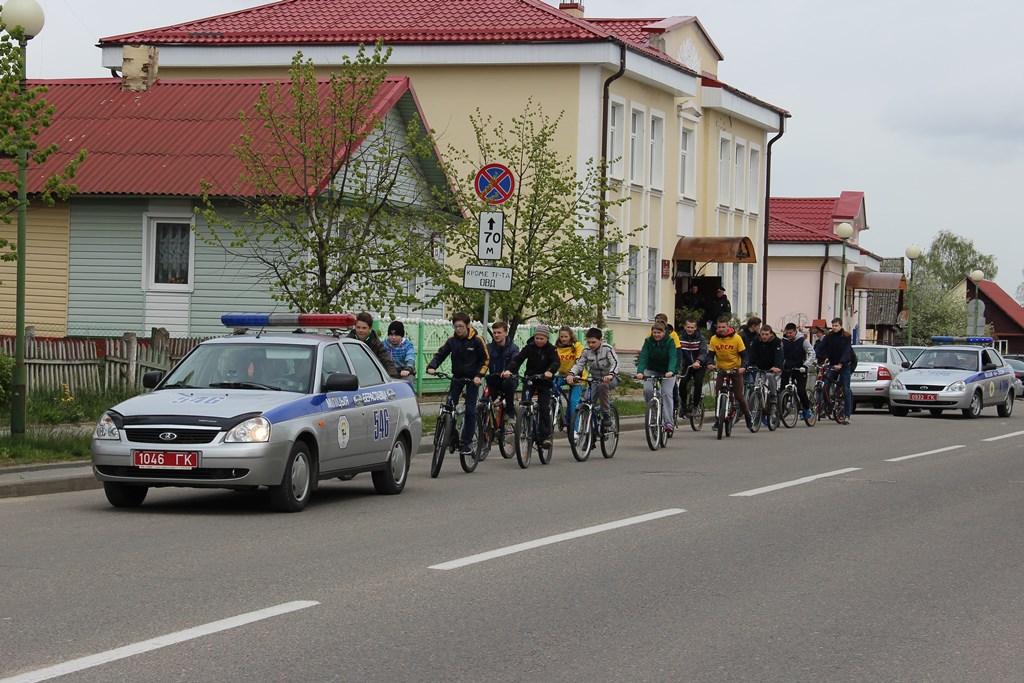 В Большой Берестовице открыли сезон  велопробегом