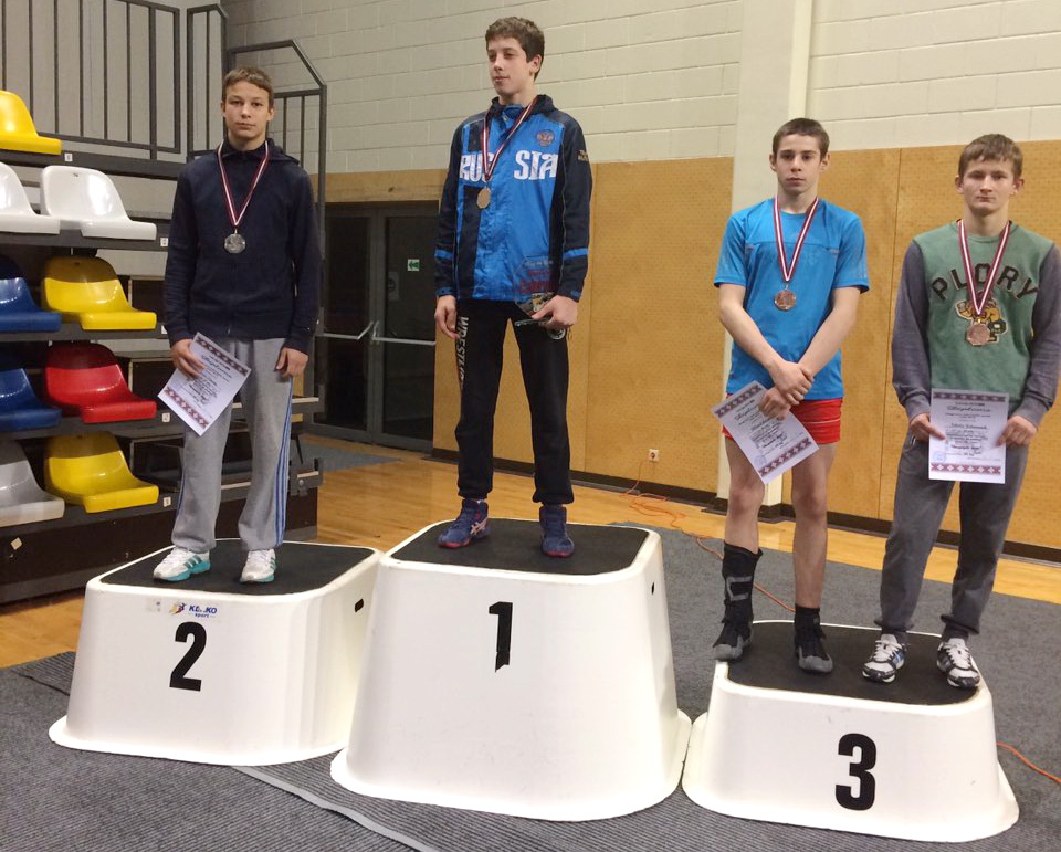 Успешный результат показали берестовицкие борцы   на турнирах в Латвии  и на Украине