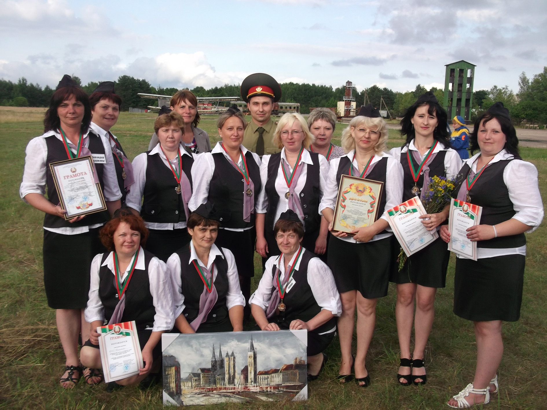 Сандружина СПК "Тетеревка" стала призером областных соревнований