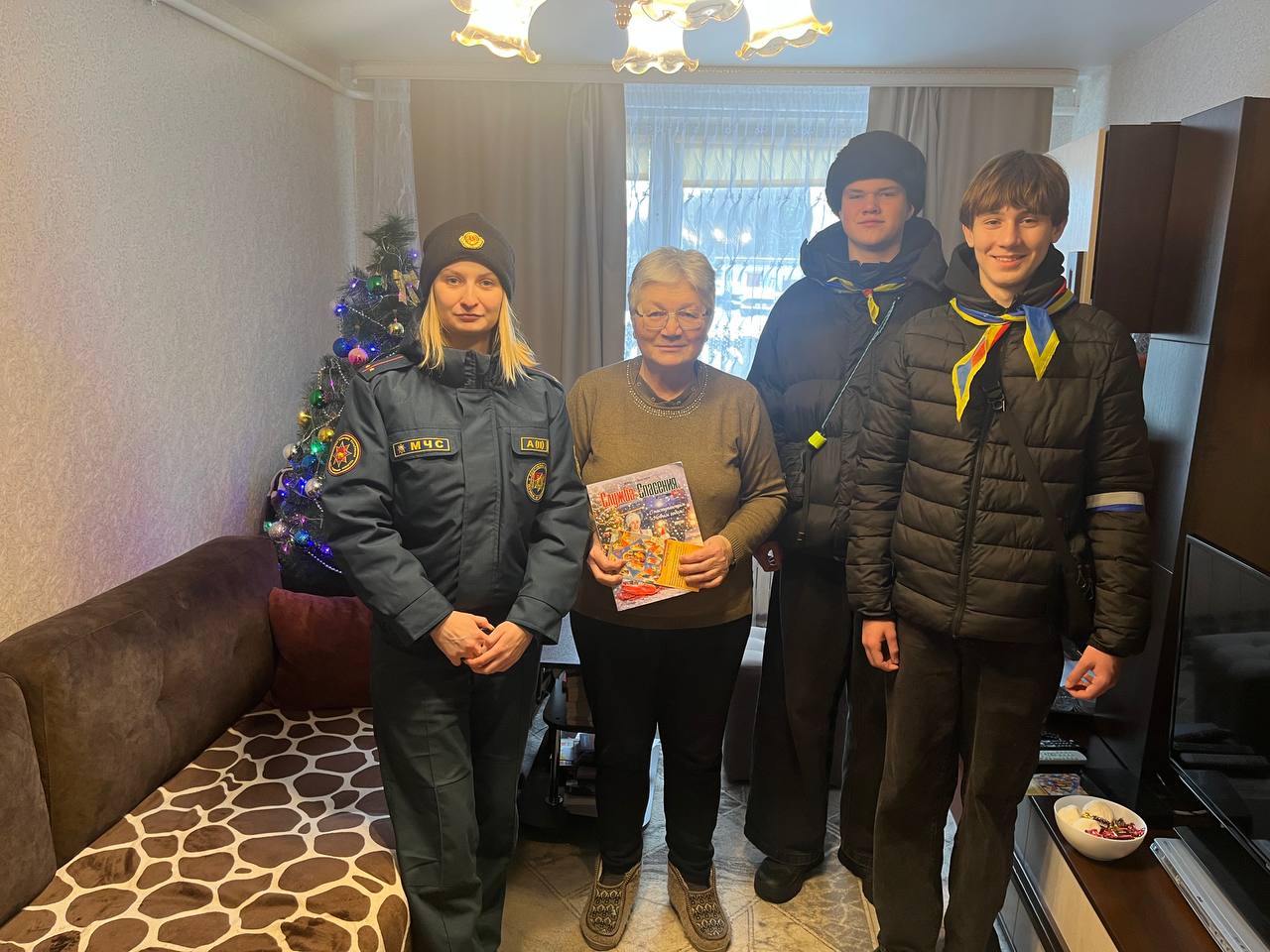 Безопасность - в подарок. В Берестовицком районе продолжается социальная акция