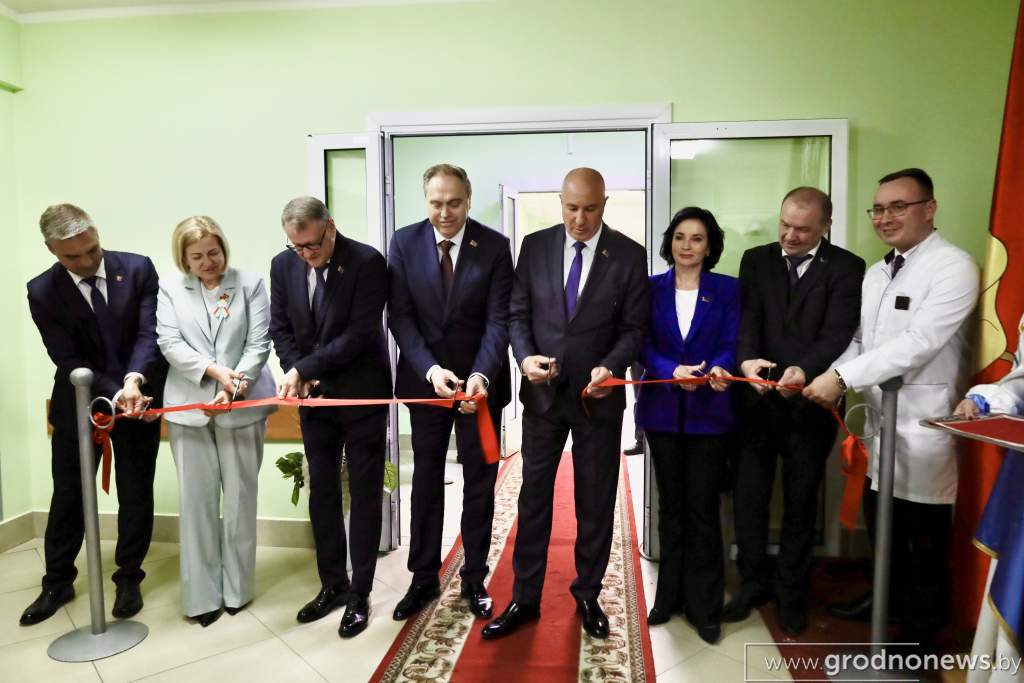 Новый ангиографический кабинет открыли в Лидской ЦРБ