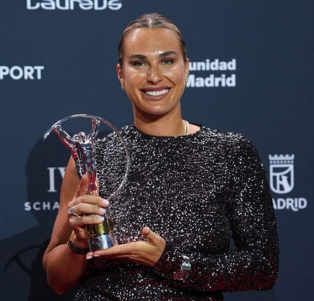 Арина Соболенко стала обладательницей спортивного «Оскара»