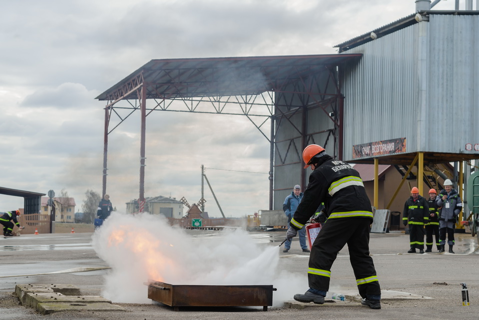В Агрофирме «Старый Дворец» прошла противопожарная тренировка