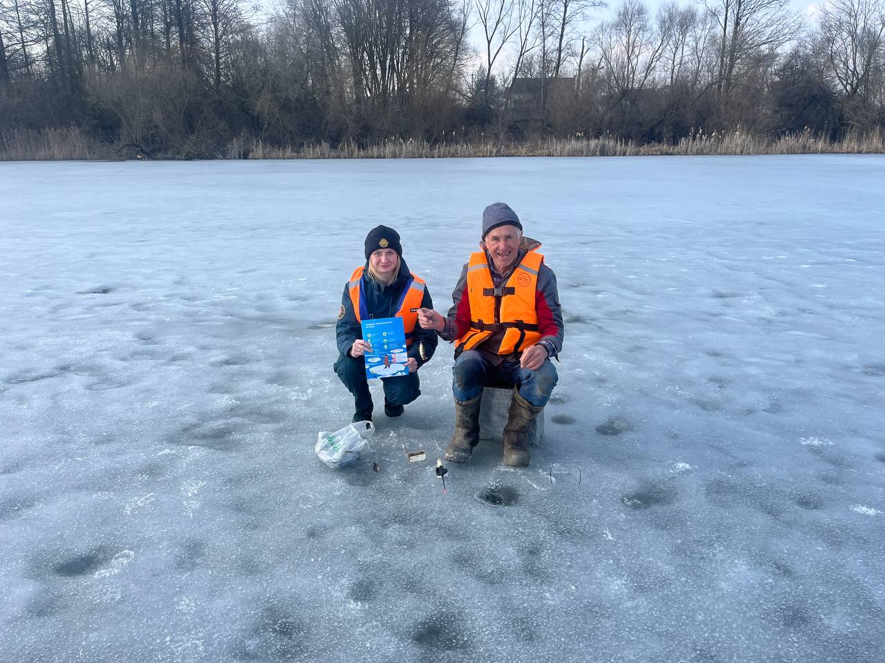 Безопасный улов. Спасатели и ОСВОД провели рейды на водоемах Берестовитчины