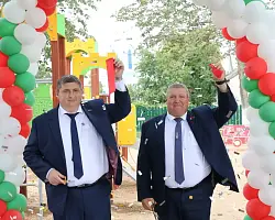 Детская и многофункциональная спортивная площадка в подарок