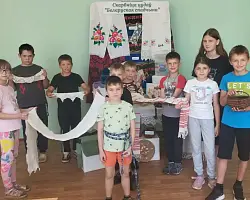В лагере «Дружба» школьники прикоснулись к традициям белорусских мастериц
