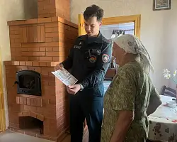 Безопасность в каждый дом: рейд спасателей по Пограничному сельсовету