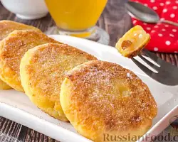 Рецепт сырников с тыквой на рисовой муке