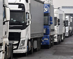 За сутки в Литву и Польшу проследовало всего 26% грузовиков