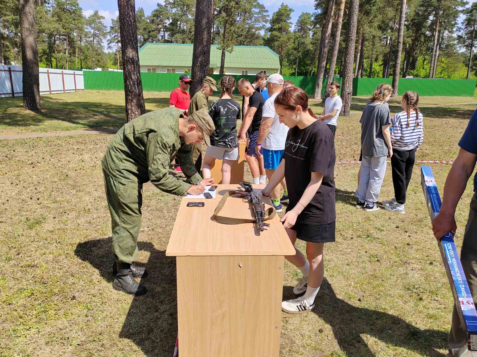 Военно-патриотический клуб «Западный рубеж» средней школы аг. Пограничный  стал призером областной игры «Орленок» - Берестовицкое районное объединение  профсоюзов